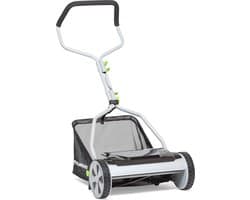 Grasmaaier Handmatig – Handmaaier Met 20 liter Opvankzak – Grasmaaiers – Grastrimmers Met 4 Posities – Kooimesmaaier – Gazon Verfraaier