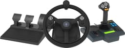 Hori Farming Control System for PC (Windows 11/10) for Farming Simulator with Full-Size Steering Wheel, Control Panel + Pedals — thumbnail 1