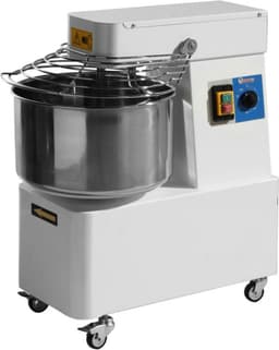 HENDI Deegmachine – vaste kop en mengkom – 88 kg/u – 32L – 230V/1100W – wit gelakt staal — thumbnail 2