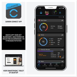 Garmin Venu 3s - Smartwatch - AMOLED-Scherm - 41mm - Ivory — thumbnail 5
