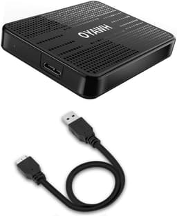 Externe harde schijf - Draagbare opslag - Bestanden opslaan - Plug and Play - 500 GB - Zwart — thumbnail 1