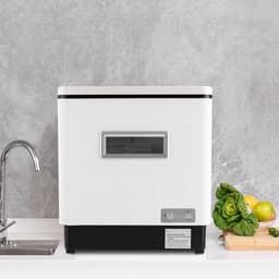 Mini Vaatwasser - Aanrecht Vaatwasser - Keuken Reinigen - UV Sterilisatie - 42 cm breed - Wit — thumbnail 4