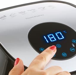 Heteluchtfriteuse - Airfryer - Gezond Frituren - 9-in-1 Functies - 3.6 Liter - Zwart — thumbnail 3
