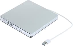 Externe DVD Brander - CD Lezer - Data Archiveren - Draagbaar Slank Ontwerp - USB 3.0 - Zilver — thumbnail 5