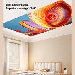 Allecto - Mini Projector met WiFi - 1080P Resolutie voor Buiten en Thuisbioscoop - 50 ANSI Lumens - Perfect voor Films en Presentaties - Handzaam e... — thumbnail 4