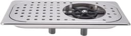 Glazen Spoeler - Bar Spoelbak - Snel Glazen Wassen - Handsfree Reiniging - Meerdere Hoek Mondstuk - Zilver — thumbnail 1