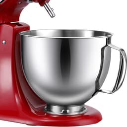 RVS Mengkom - Keukenmachine Kom - Bakken en Mixen - Vaatwasmachinebestendig - 4.73 Liter - Zilverkleurig — thumbnail 1