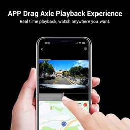 4G Dash Cam - Auto DVR recorder - Voertuig beveiligen - Ingebouwde 4G connectiviteit — thumbnail 3