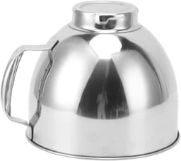 Mengkom Roestvrijstaal - Mixer Kom - Bakken Thuis - Met Handgrepen - 4.5Q en 5QT - Zilver — thumbnail 4