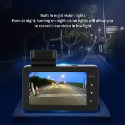 Dailygoody - Dash Cam - Autorijdende Recorder - 3 Inch Display - Bewegingsdetectie - Nachtzicht - Geschikt voor Parkeren - Compact — thumbnail 5