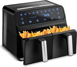 Airfryer - Heteluchtfriteuse - Gezond Frituren - Compact Design - 2.5 Liter - Zwart — thumbnail 1