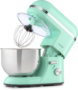 Klarstein keukenmachine, kneedmachine met 5L kom, professionele keukenmachine van 2000W met deeghaak en garde, universele keukenmachine met 6 snelheden, deegmachine voor roeren, kneden en kloppen. — thumbnail 1