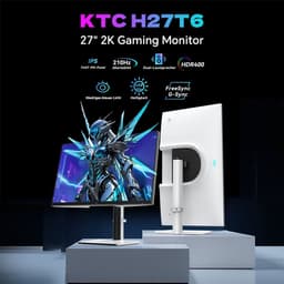KTC H27T6 Flat Fast IPS QHD 2560 * 1440@200Hz Overdrive tot 210Hz — thumbnail 4