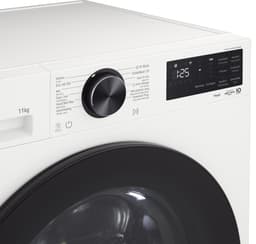 LG F4X5011TWB wasmachine 11 kg met AI DD voor betere stofverzorging, TurboWash360˚ voor snel en grondig wassen in ca. 39 min, Steam verwijdert allergenen en bacteriën, ThinQ slimme bediening en stille, duurzame Inverter Direct Drive. Energieklasse A — thumbnail 5