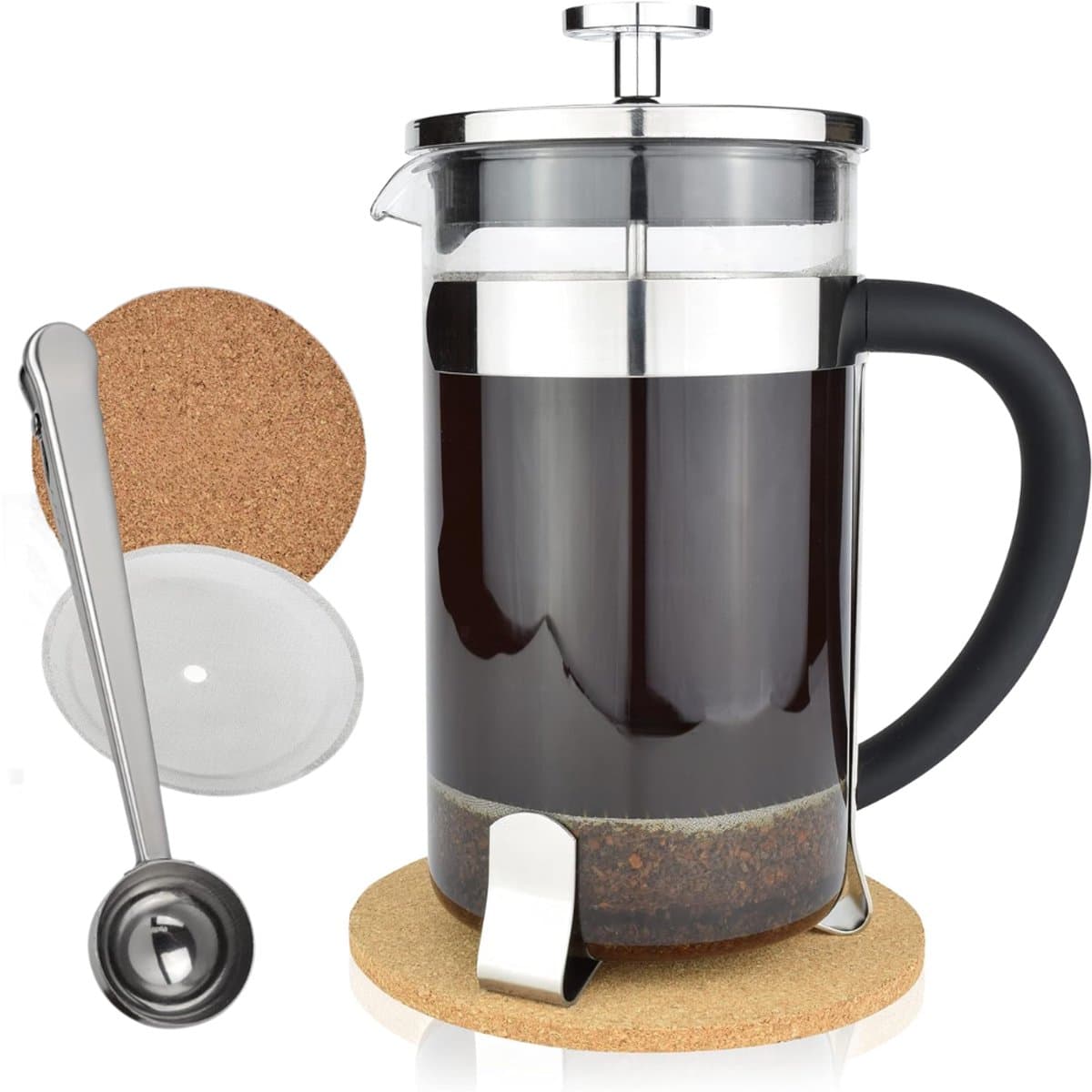 VLSelect® French press koffiemaker - Koffiepers - Verse koffiemaker — afbeelding 1