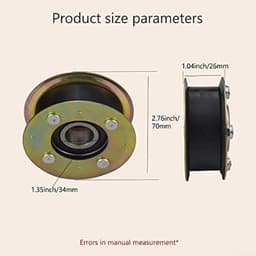 Dailygoods- Maaier Katrol Verbeterde Prestaties - Riemset - Compatibel met Toro - 30" Grasmaaier - Brede Compatibiliteit - Voor TimeMaster/TurfMaster — thumbnail 3