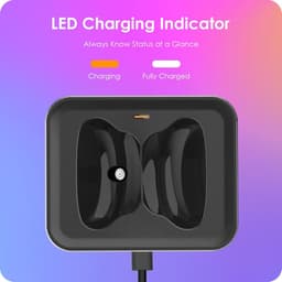 Vawvva Koptelefoon Oplaadstation voor AirPods Max 2024 & 2020 – Magnetisch Headset Oplaaddock met Dubbele Lightning & USB-C Aansluiting (Space Gray) — thumbnail 5