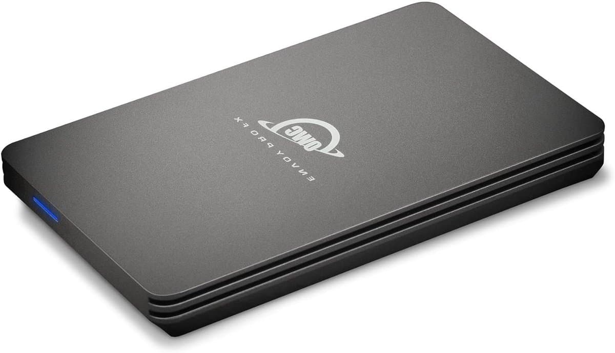 Draagbare SSD - Externe Harde Schijf - Snelle Data Transfer - NVMe M.2 Technologie - 480GB - Blauw — afbeelding 1