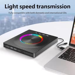 Externe Schijf - Draagbare Recorder - Gegevens Back-up - Multifunctioneel Type C - 140x160MM - Zwart — thumbnail 3
