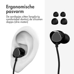 imoshion Bedrade Oordopjes met USB-C Aansluiting - In-Ear Oortjes met Draad - Zwart — thumbnail 4