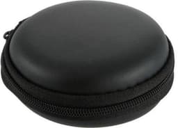 Oortjes hoesje - Opberg doosje - Kabeltasje - Etui oortjes - Oortjes opbergen - Opbergetui - Opbergdoosje - Reistasje - Hardcover - Zwart - Jonyx — thumbnail 5