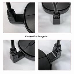 USB-C naar USB 3.0 90 Graden Hoek Verlengkabel voor Mobiel en Harde Schijf — thumbnail 3