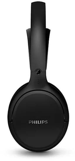 PHILIPS SHD6000BK TV-hoofdtelefoon met 30 uur batterij, 30 m bereik, digitale 2,4 GHz verbinding, verwisselbare batterij, optische en 3,5 mm ingangen, over-ear comfort, zwart — thumbnail 2
