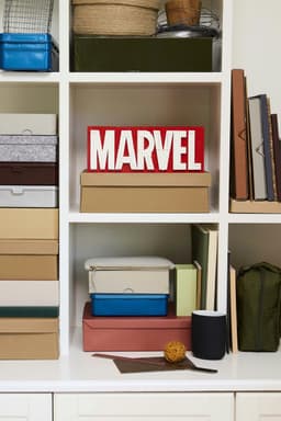 LEGO Marvel Super Heroes - MARVEL logo en minifiguren Constructiespeelgoed — thumbnail 2