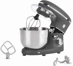 Keukenmachine - Multifunctioneel Apparaat - Voedselbereiding - Krachtige Motor - 6 Liter Kom - Antraciet — thumbnail 3