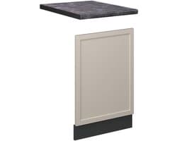 Vaatwasser Frontpaneel 45 cm Grijsbeige voor Inbouwkeuken