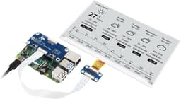 Waveshare 7.5inch E-Paper HAT Display Module, 800×480 Resolution, Supports Black/White 2 Colors, Compatible with Jetson Nano/Raspberry Pi 4B/3B+/3B/3B/2B/1B+/1A+/Zero 2W/Zero W/Zero — thumbnail 4