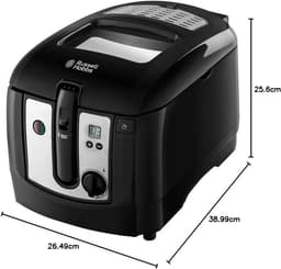 Friteuse 3 Liter Capaciteit 2300 Watt Zwart — thumbnail 5
