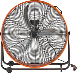 Trommelventilator, 30 inch Industriële Winkelventilator met Hoge Snelheid, zware Commerciële Ventilator met 3 Snelheden, 13000 CFM, 360° Verstelbaar, Kantelbaar, kelder — thumbnail 1