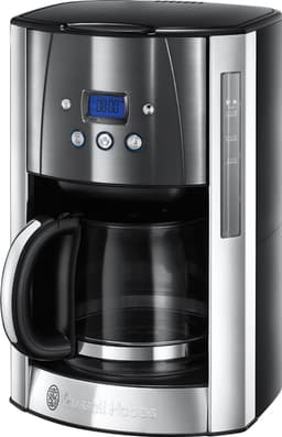 RUSSELL HOBBS  23241-56 Luna - Koffiezetapparaat - Inhoud watertank: 1,8 l - Type kan: Glazen kan - Grijs — thumbnail 1