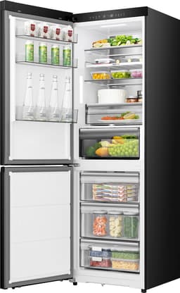 Hisense RB3K330SAFC - Vrijstaande koel-vriescombinatie - 185 cm hoog - 330 liter - Energielabel C - Geluidsniveau 35 dB - LED Display - SuperCool - FastFreeze - Deuralarm - Kinderslot - Interverter Compressor - ConnectLife — thumbnail 3