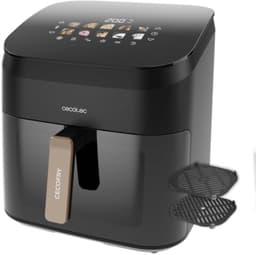 Cecotec Freidora de Aire sin Aceite - 8,5L - Plancha - Grill - Doble Resistencia - Ahumador Integrado - Air Fryer CecofryGrill — thumbnail 5