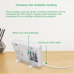 Warmara Thermostaat voor cv - CV Thermostaat - Slimme Thermostaat - Wit - 2cm x 13cm x 9cm — thumbnail 4