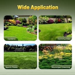 Handgrasmaaier – Handmaaier – Kooimesmaaier – Duwgrasmaaier – Gazonmaaier – 50,8 cm Maaibreedte – 9 Instelbare Maaihoogtes – 65-Mangaan Stalen Messen – Met Opvangzak – Groen — thumbnail 4