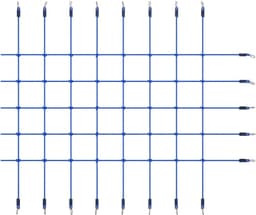 Klimnet voor kinderen, outdoor speelnet, blauw, 200 x 150 cm — thumbnail 5