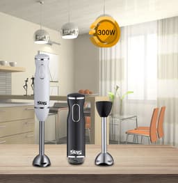 Dsp Km1021 Staafmixer 300w Zwart — thumbnail 3