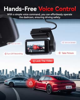 Redtiger F4 Pro 4K Touch Wifi Gps 2CH 128gb dashcam - Sony Starvis 2 sensor - 2,2 inch touchscreen Lcd - Wifi - Gps - Parkeermodus - 4K + Full HD resolutie - 128gb Micro SD kaart - dashcam voor auto — thumbnail 2