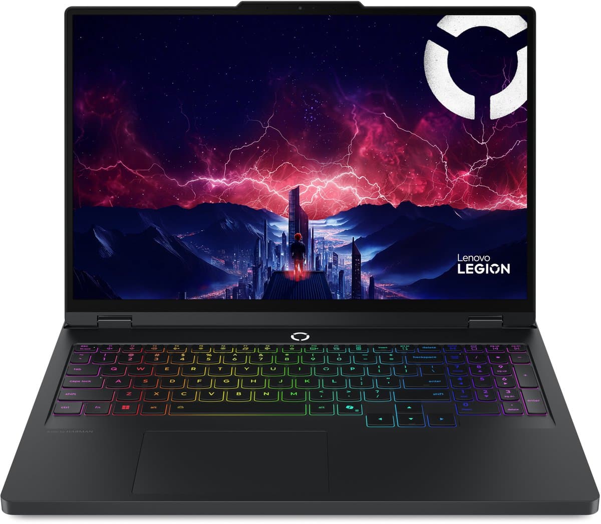 Lenovo Legion Pro 5 16ADR10 AMD Ryzen™ 9 8940HX Laptop 40,6 cm (16") WQXGA 32 GB DDR5-SDRAM 1 TB SSD NVIDIA GeForce RTX 5070 Wi-Fi 6 (802.11ax) Windows 11 Home Engels Zwart — afbeelding 1