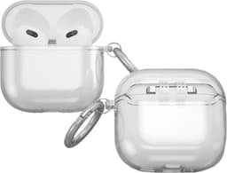 ShieldCase Siliconen TPU Hoesje Geschikt voor Airpods 4 - Siliconen Case voor Apple Airpods 4 Case Hoesje - Transparant — thumbnail 2