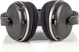 Nedis Draadloze TV-Koptelefoon – Over-Ear – RF – 100 m – 11 uur Batterij – Laadstation – Zilver — thumbnail 4