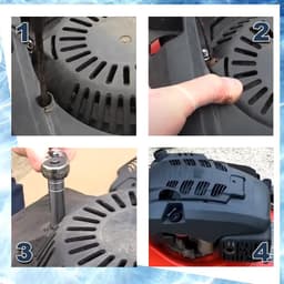 Trekstarter Assembly - Startmechanisme - Grasmaaier Reparatie - Directe Vervanging - 21.5 cm - Zwart — thumbnail 4