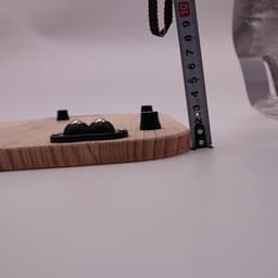 Mixer Schuifmat - Keukenapparaat Mat - Moeiteloos Verplaatsen - Stevig Hout Materiaal - 40 x 30 cm - Houtkleur — thumbnail 3
