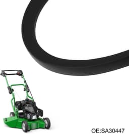 Dailygoods- Grasmaaier V-riem 2 stuks - Compatibel met Sabo 52-151 H — thumbnail 3