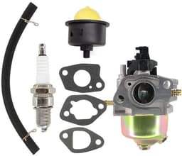 Dailygoods- Carburateur Set - 1x Carburateur - 3x Pakking - 1x Slang - 1x Pomp Primer - 1x Bougie - Grasmaaieronderdelen — thumbnail 5