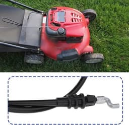 Grasmaaier Kabel - Compatibel met Craftsman 640/650 - Hoge Treksterkte - Snelle Installatie - Lage Wrijving - Soepele Transmissie - Grasmaaierkabel — thumbnail 4