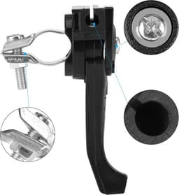 Gashefboom Gemaakt van Kunststof/Metaal - Universele Grasmaaier - Tuinaccessoire - Geschikt voor 19mm Stuur - Eenvoudig te Installeren - Duurzaam Gebruik - Gasklep — thumbnail 3